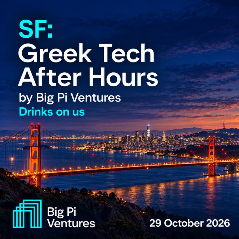 Cover Image for SF: Greek Tech After Hours by Big Pi Ventures