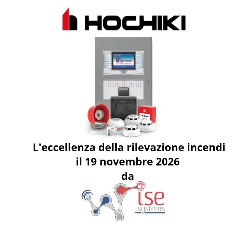 Cover Image for Hochiki: Incontro con l'eccellenza della rilevazione incendi