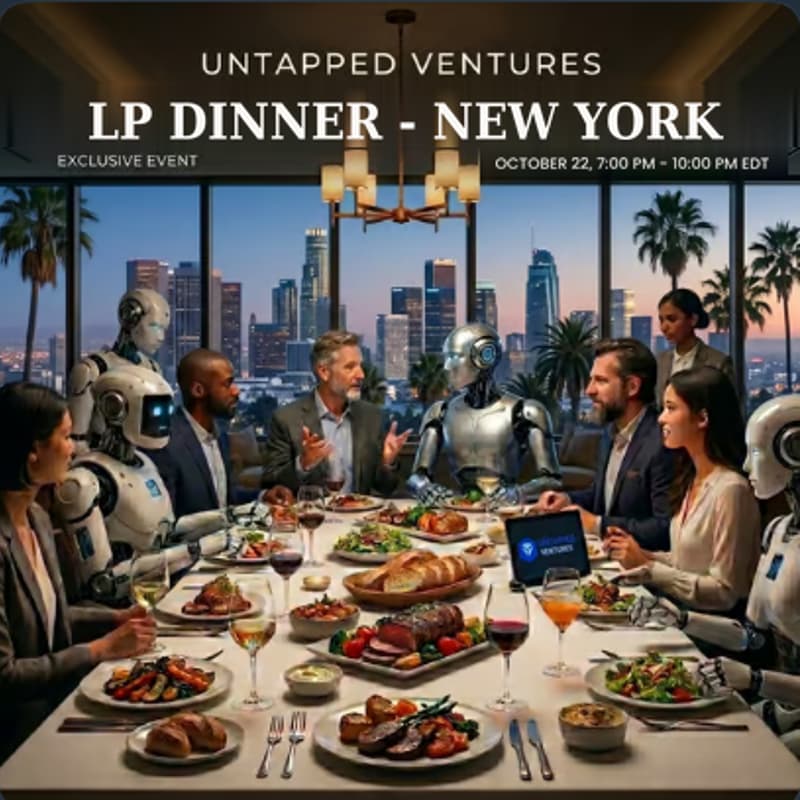 Cover Image for Untapped Ventures LP Dinner - New York