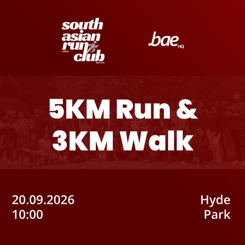 Cover Image for SARC x Bae - 5k run & 3k Walk