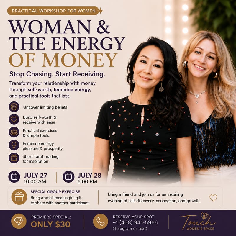 Cover Image for Women & the Energy of Money: How to Receive with Joy Instead of Constantly Striving