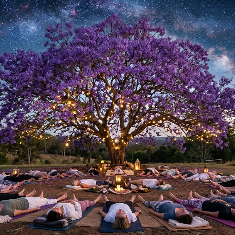 Cover Image for Under The Jacaranda