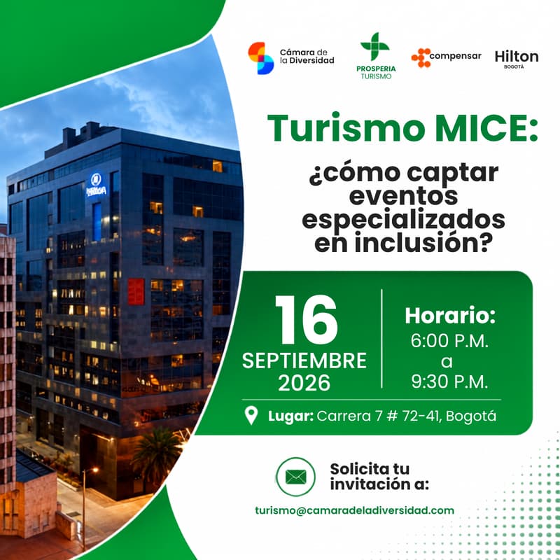 Cover Image for Turismo MICE: ¿Cómo captar eventos con enfoque diferencial?