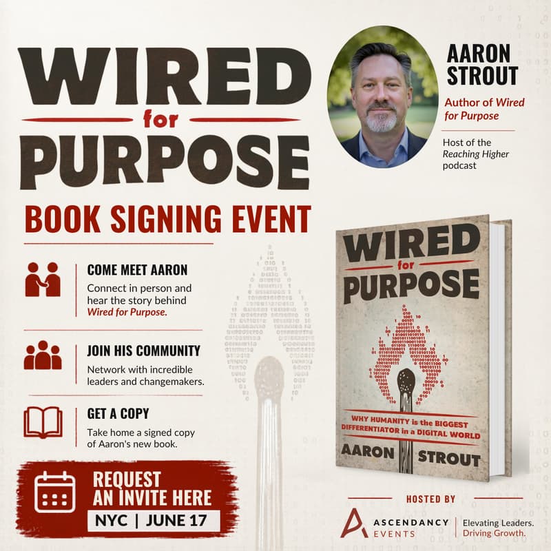 Cover Image for Wired for Purpose: NYC Book Signing & Networking Event
