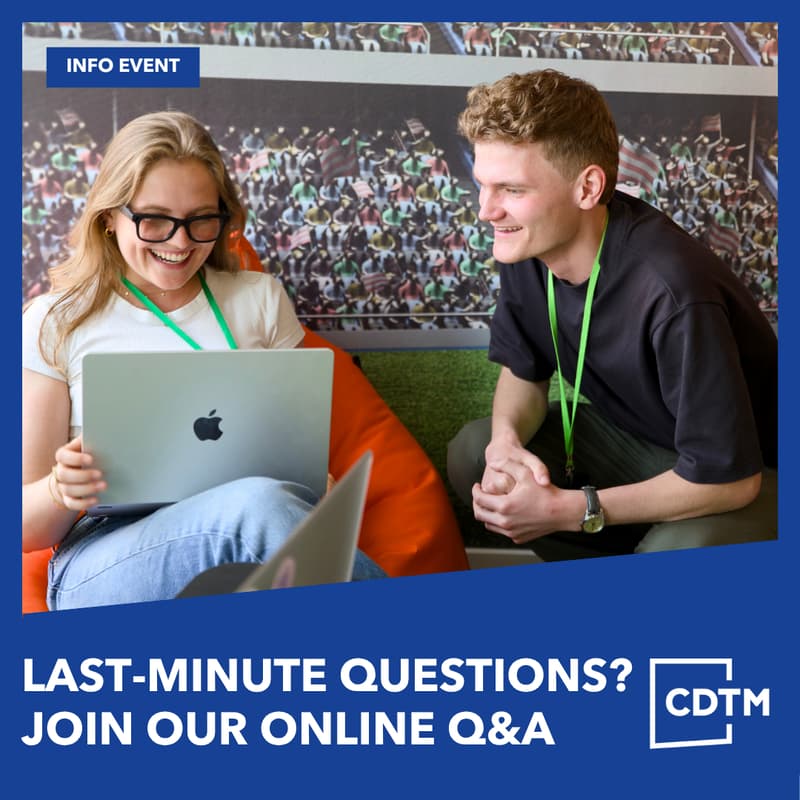 Cover Image for Final Online Info Session: Ask Your Last Questions About CDTM