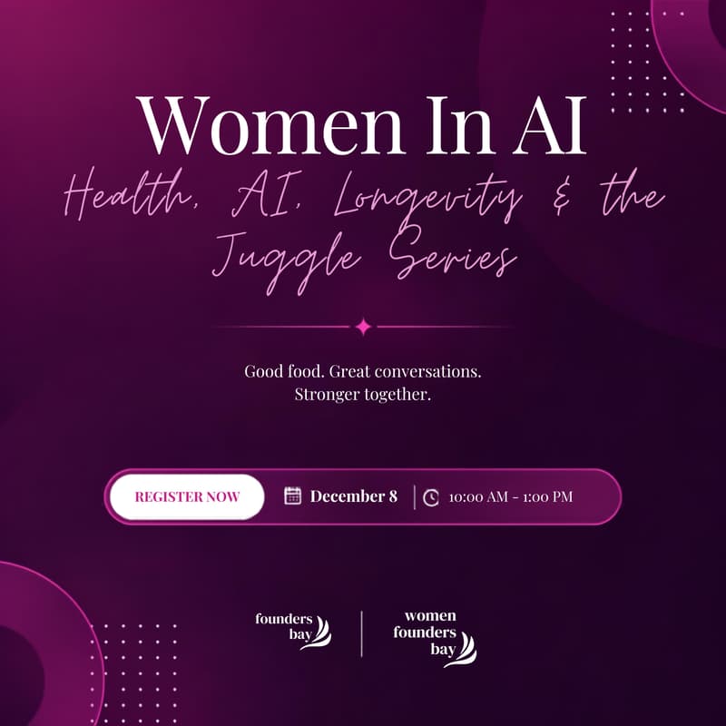 Cover Image for Women in AI: Health, AI, Longevity & the Juggle Series