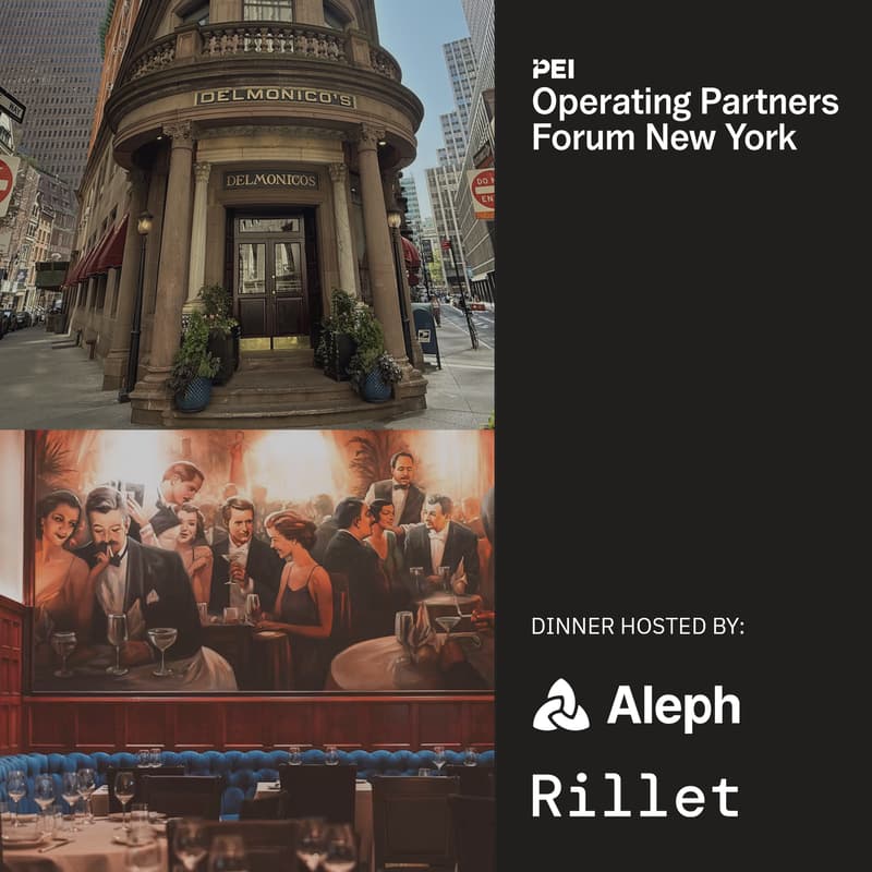 Cover Image for PEI Operating Partners Dinner at Delmonico's