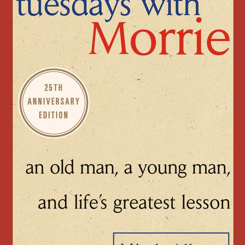 Cover Image for Open book club: Tuesdays with Morrie