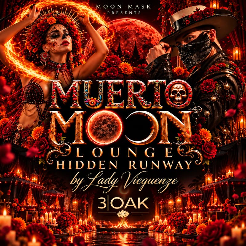 Cover Image for Muerto Moon Rising - Hidden Runway by Lady Viequenze