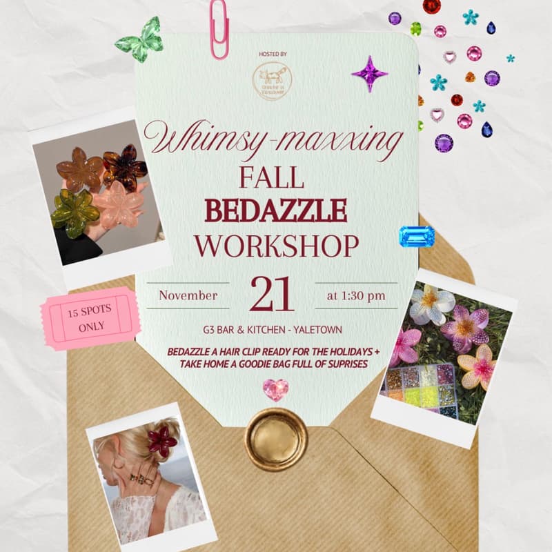 Cover Image for Bedazzling Workshop: Craft Sparkle & Connect | Vancouver