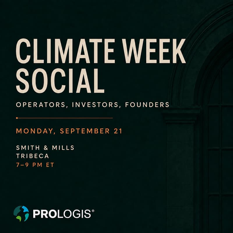 Cover Image for Prologis Climate Week Social