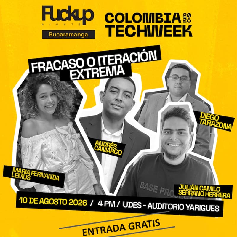 Cover Image for Fuckup Nights Bucaramanga - CTW 2026