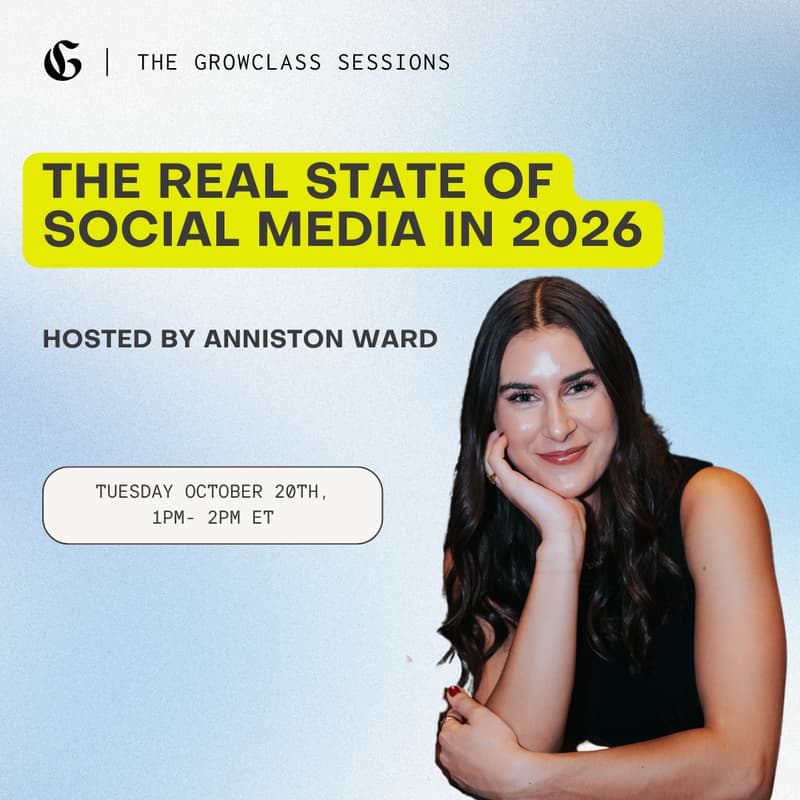 Cover Image for The Real State of Social Media in 2026 with Anniston Ward