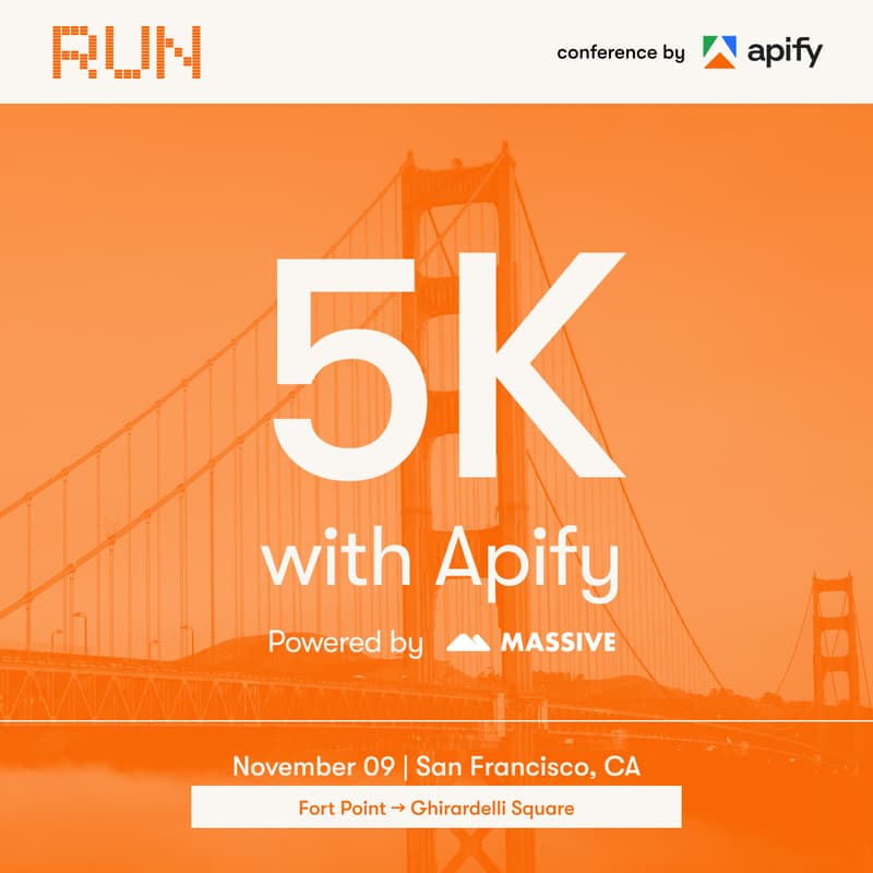 Cover Image for 5K Run with Apify