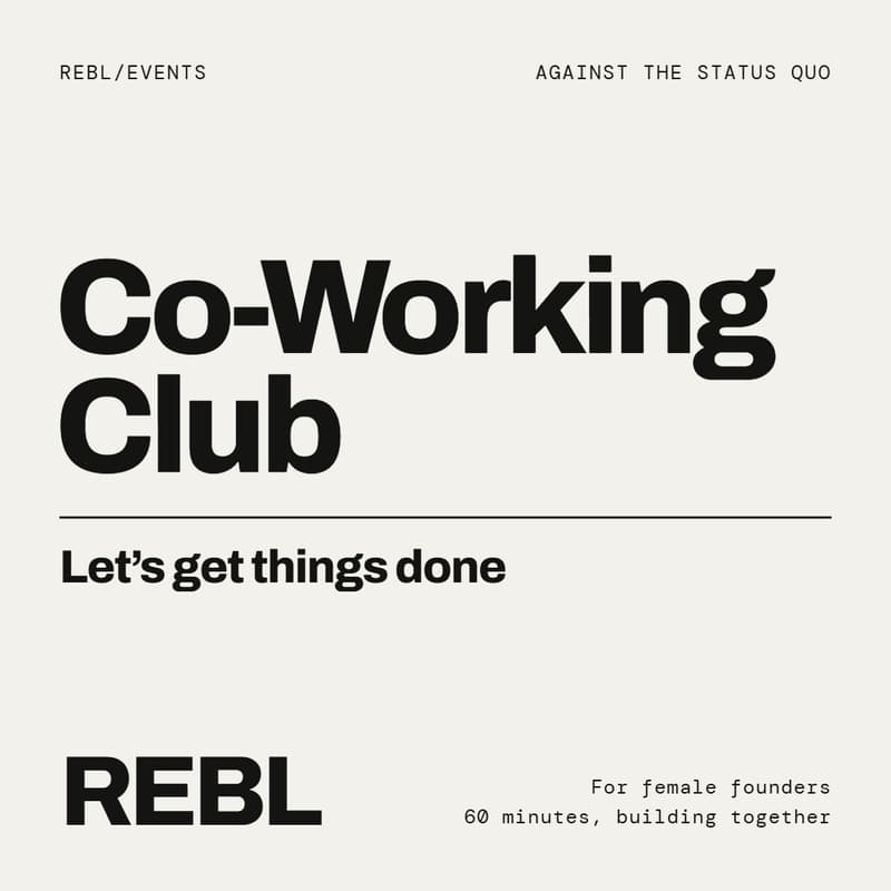 Cover Image for Female Founder Co-Working Club