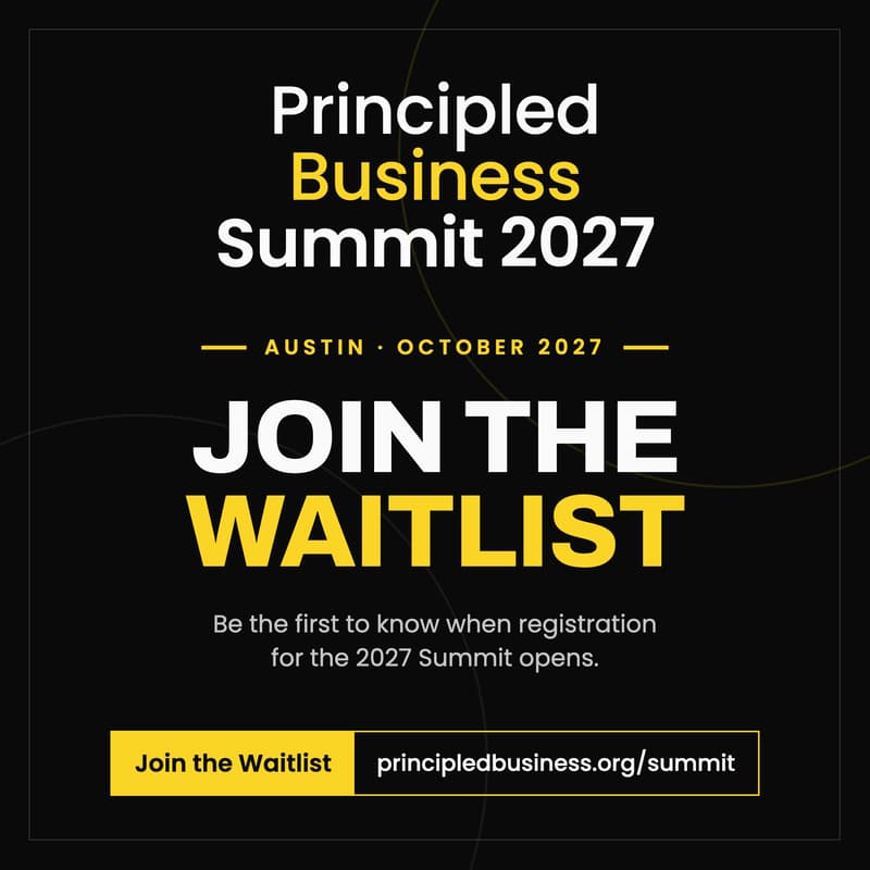 Cover Image for Principled Business Summit 2027