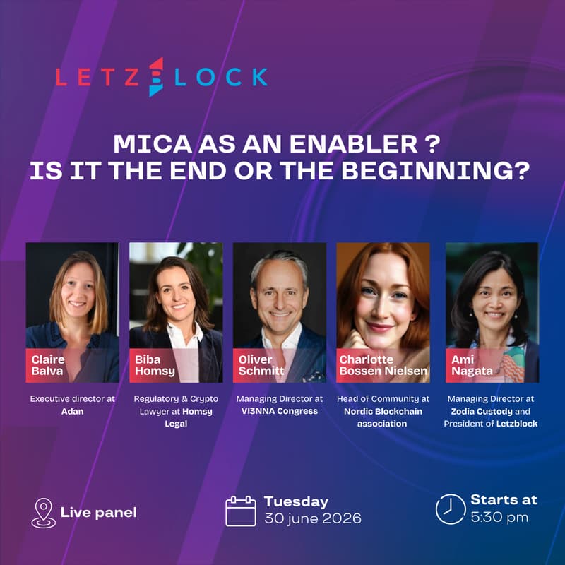 Cover Image for MiCA as an enabler ? is it the end or the beginning ?