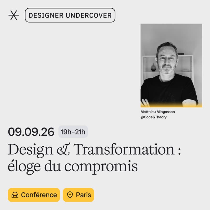 Cover Image for Designers undercover : Design & Transformation, éloge du compromis