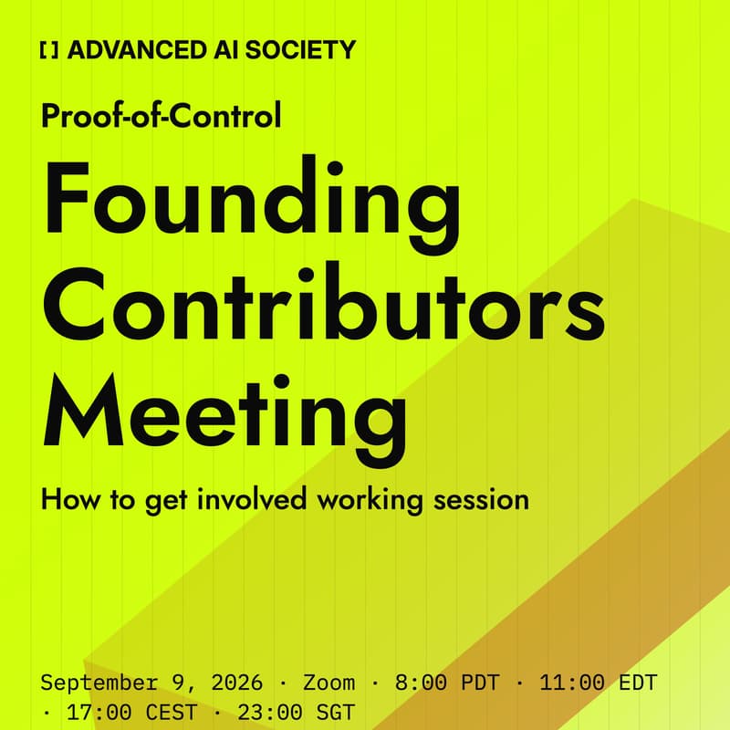 Cover Image for Proof-of-Control: Founding Contributors Meeting