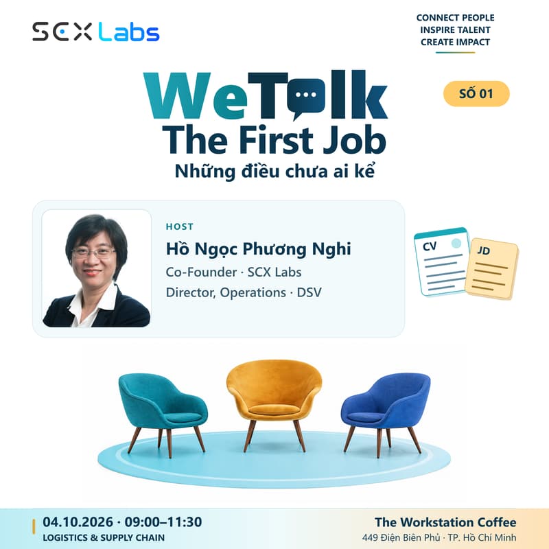 Cover Image for WeTalk #1: The First Job — Những điều chưa ai kể