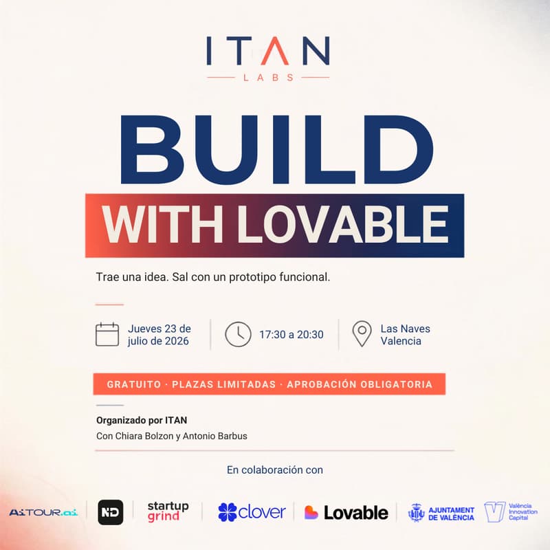 Cover Image for ITAN AI Build Lab #01 - Build with Lovable
