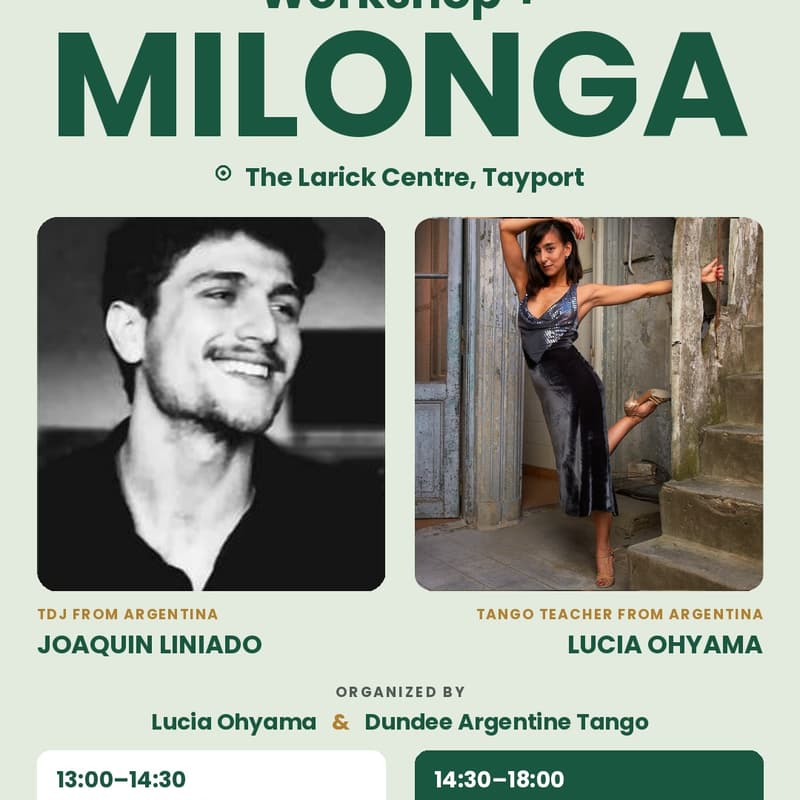 Cover Image for Milonga at The Larick Centre - Tango in Tayport