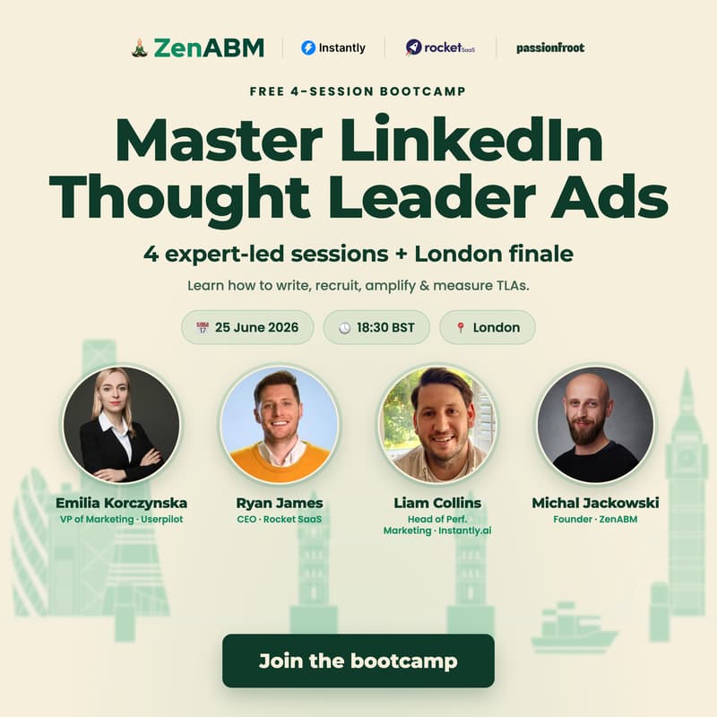 Cover Image for LinkedIn TLA meetup - bootcamp finale