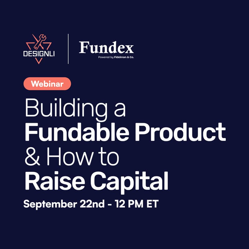 Cover Image for Building a Fundable Product & How to Raise Capital