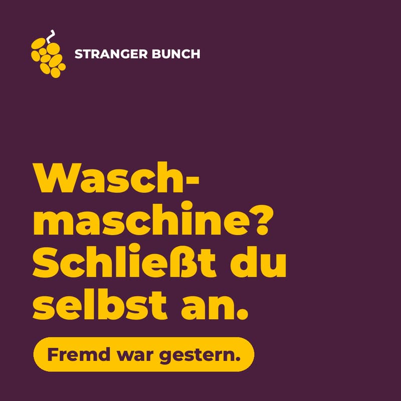 Cover Image for Waschmaschine? Schließt du selbst an.