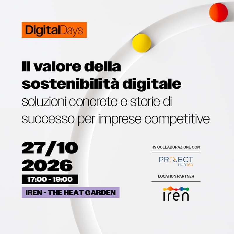 Cover Image for Il valore della sostenibilità digitale: soluzioni concrete e storie di successo per imprese competitive.