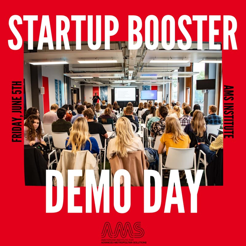 Cover Image for AMS Startup Booster — Demo Day | Batch #8