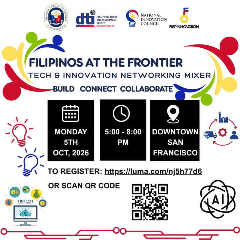 Cover Image for Filipinos at the Frontier: Tech & Innovation Networking Mixer
