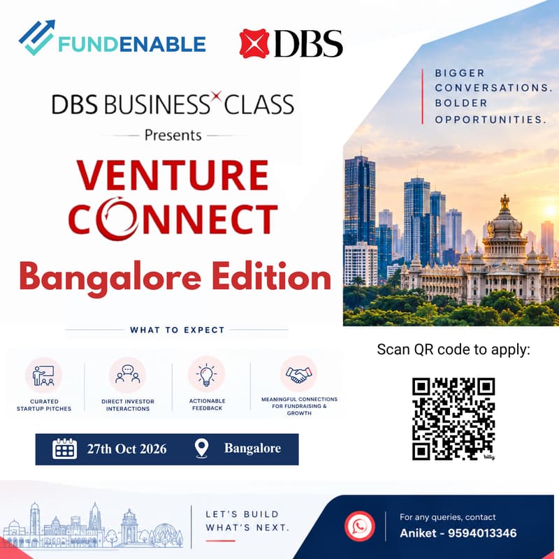 Cover Image for Venture Connect - Season 4 | Bangalore Edition