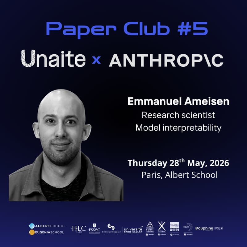 Cover Image for Paper Club #5 : Emmanuel Ameisen - Anthropic