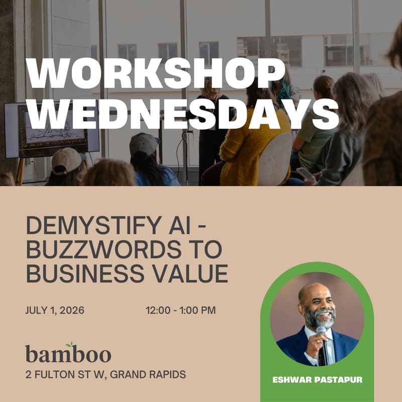 Cover Image for Demystify AI - Buzzwords to Business Value