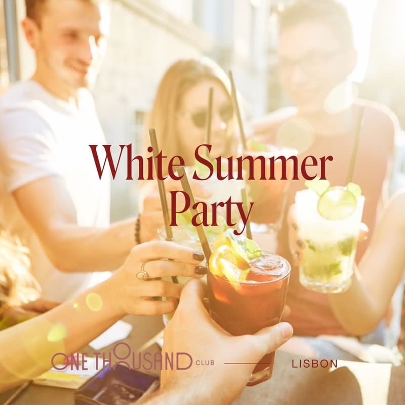 Cover Image for White Summer party: Drinks and DJ at Rossio Gardens