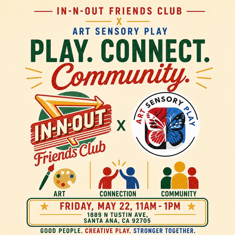 Cover Image for In-N-Out Friends Club x Art Sensory Play