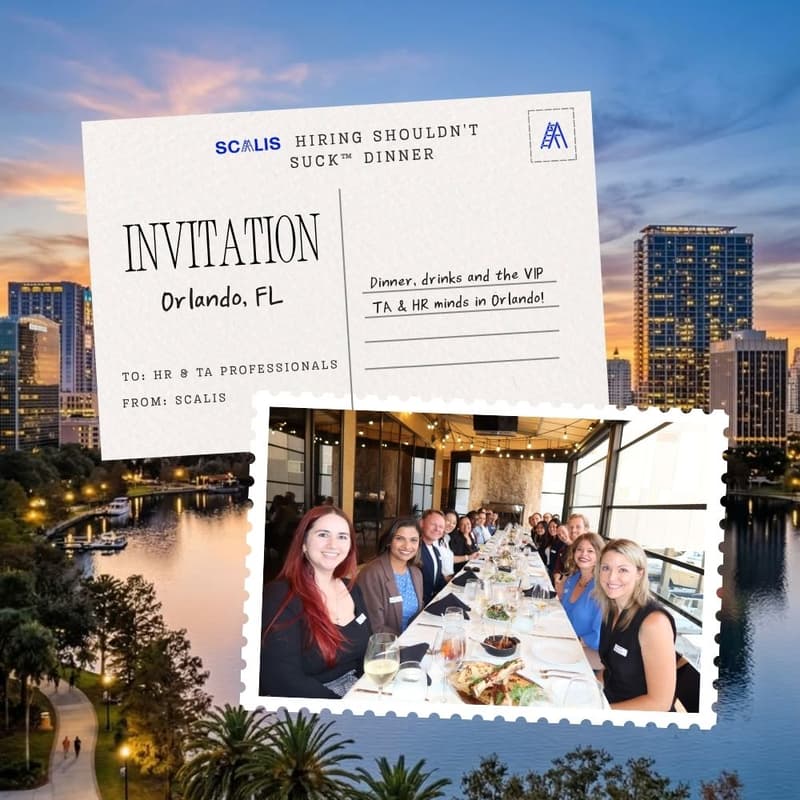 Cover Image for Hiring Shouldn't Suck™ Dinner (Orlando - 9/28/26)