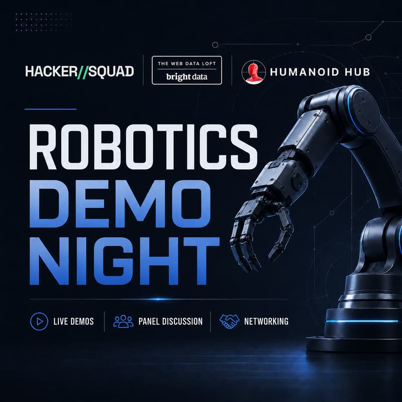 Cover Image for Robotics Demos & Meet