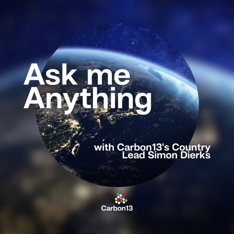 Cover Image for Weekly AMA - learn more about Carbon13's Venture Builder programme