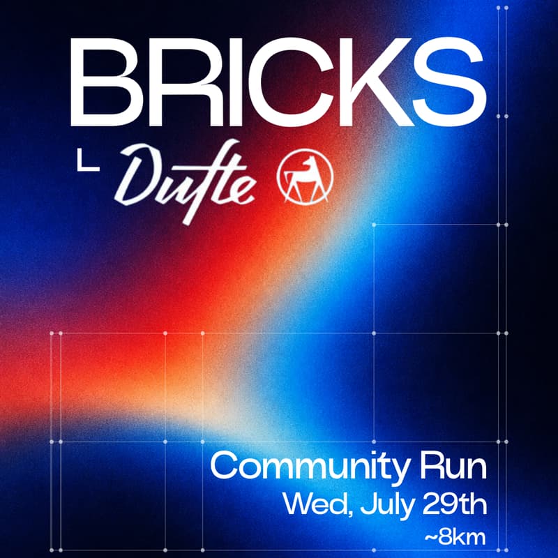 Cover Image for BRICKS x DUFTE // Community Run