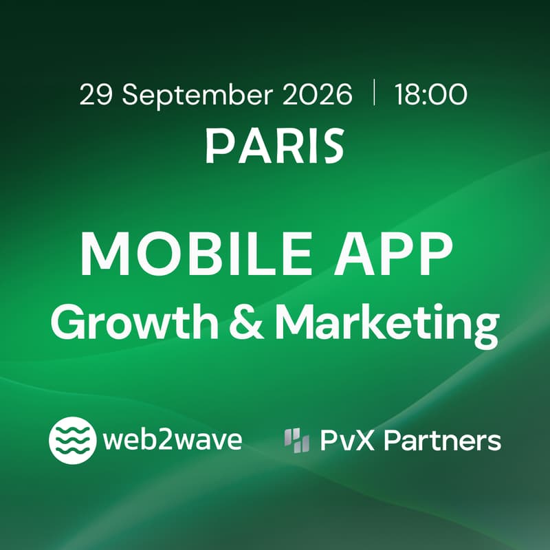 Cover Image for Mobile App Growth & Marketing Meetup in Paris
