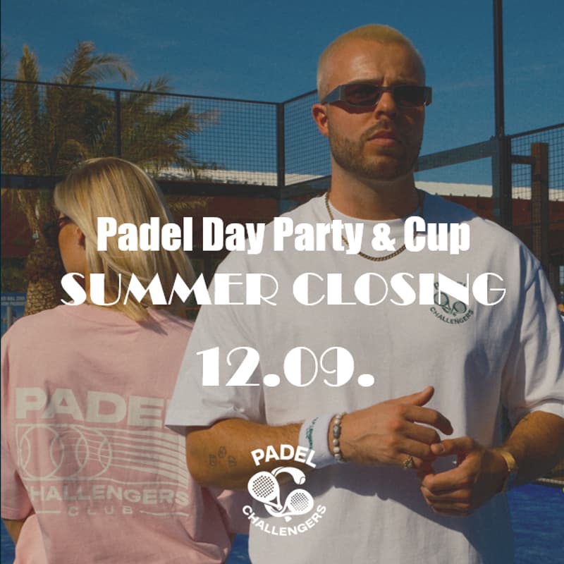 Cover Image for 🎾 Padel Challengers SUMMER CLOSING