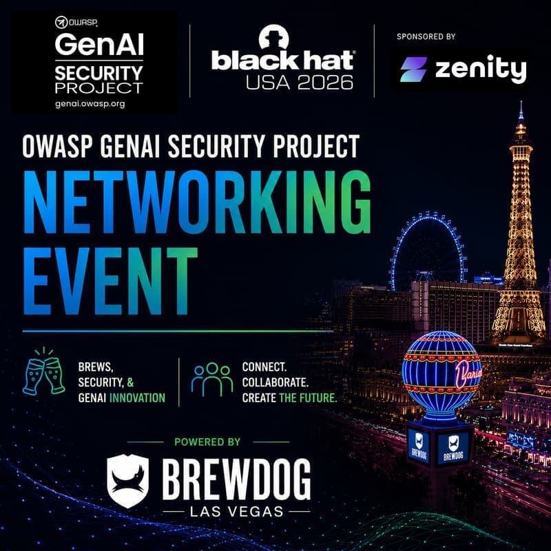Cover Image for OWASP GenAI Security Project Networking Event