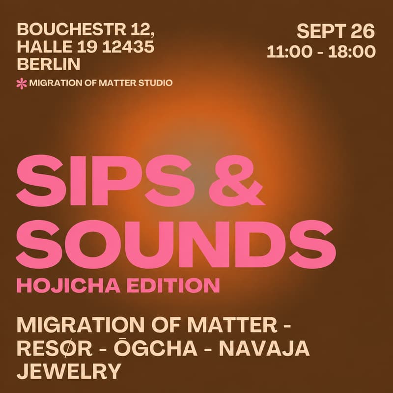 Cover Image for SIPS & SOUNDS — HOJICHA EDITION