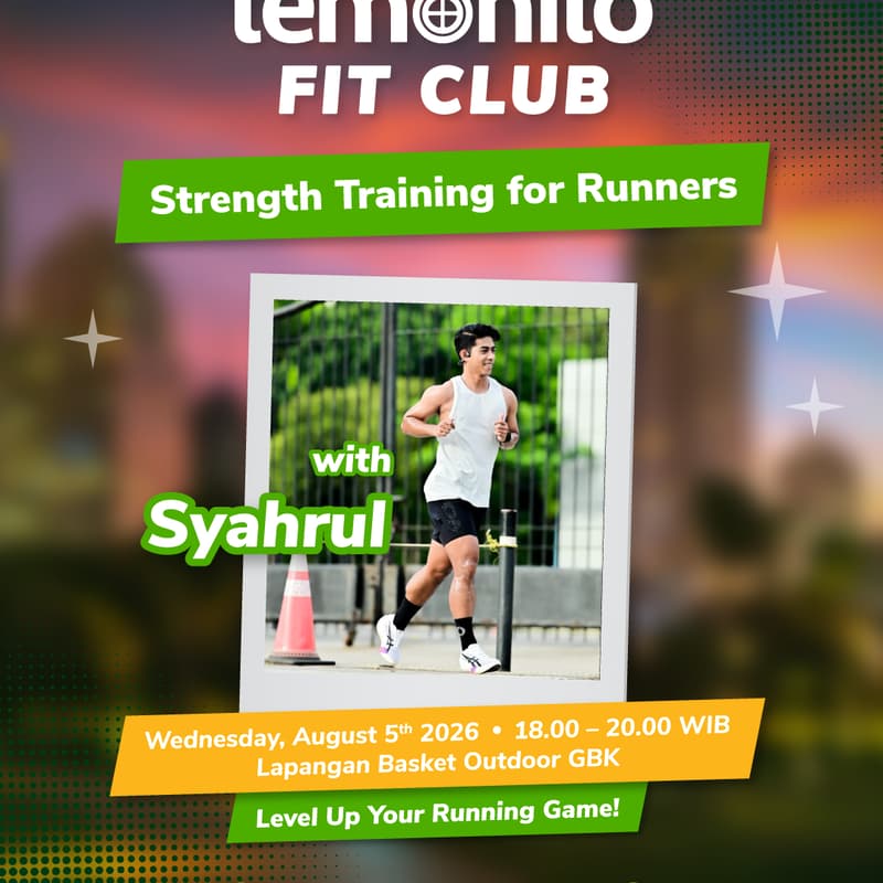 Cover Image for LFC : Strength Training for Runners with Coach Syahrul