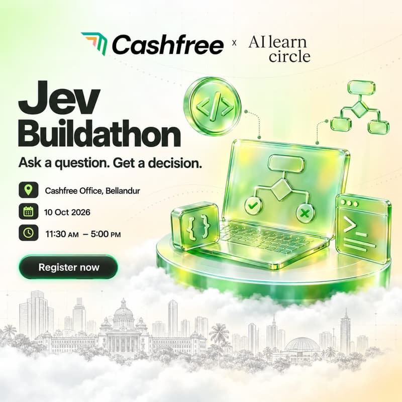 Cover Image for Jev Buildathon - By AI learn circle and Cashfree