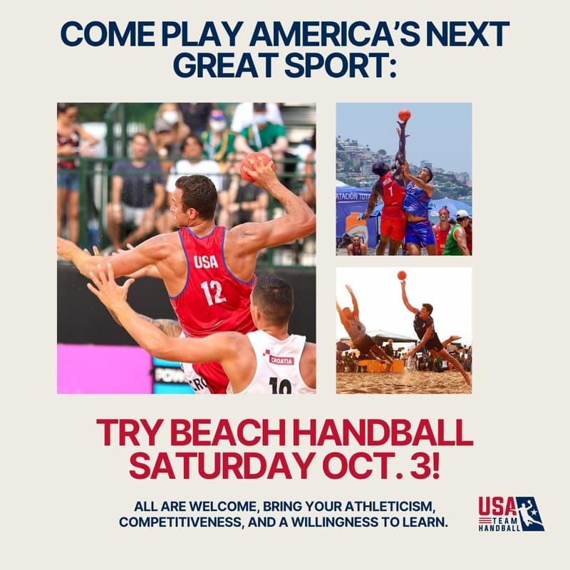 Cover Image for USA Men's Beach Handball Open Training Camp