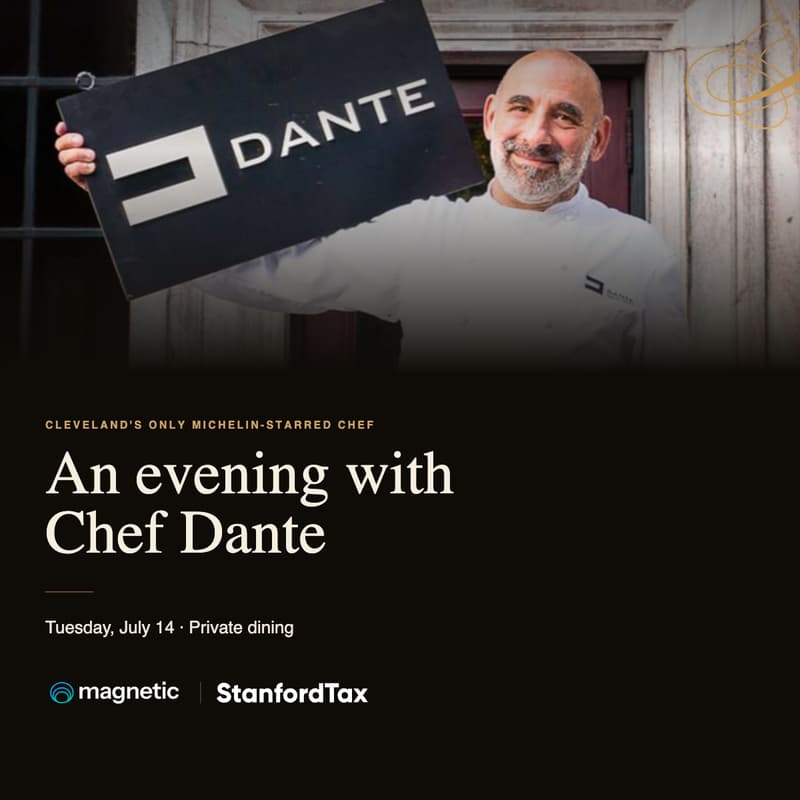 Cover Image for An Evening with Chef Dante