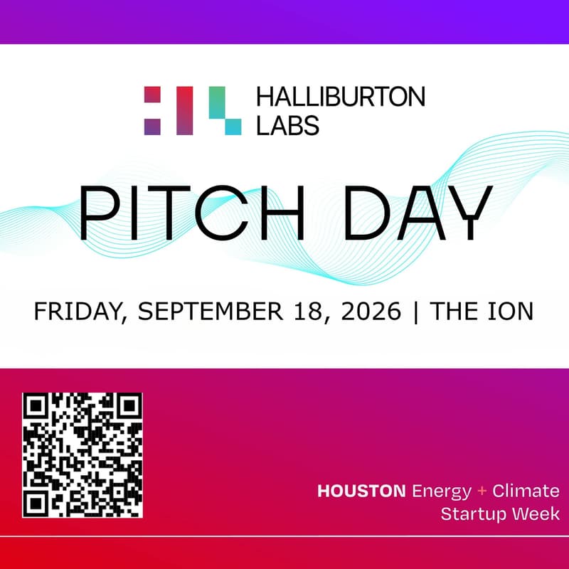 Cover Image for Halliburton Labs Pitch Day
